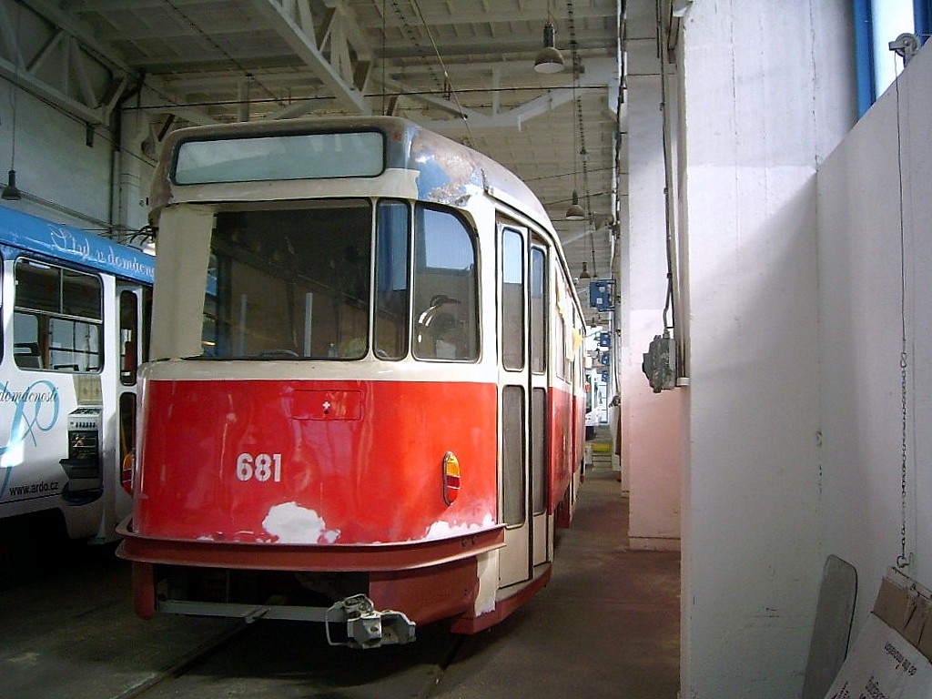 Острава, Tatra T2 № 681