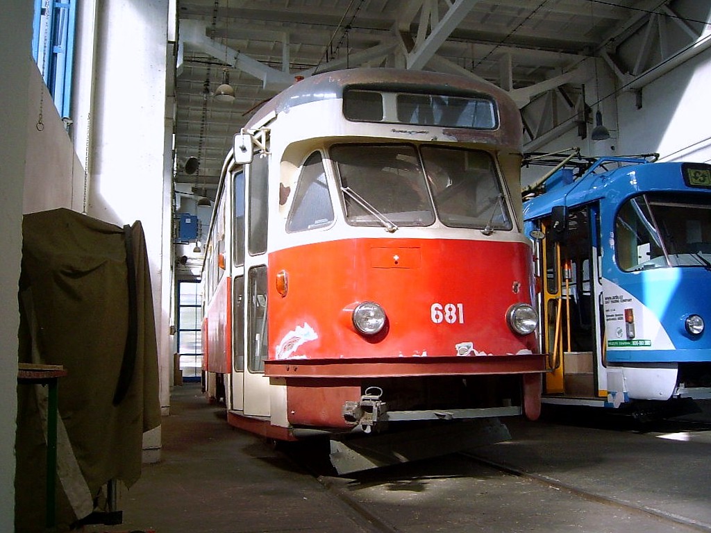 Острава, Tatra T2 № 681