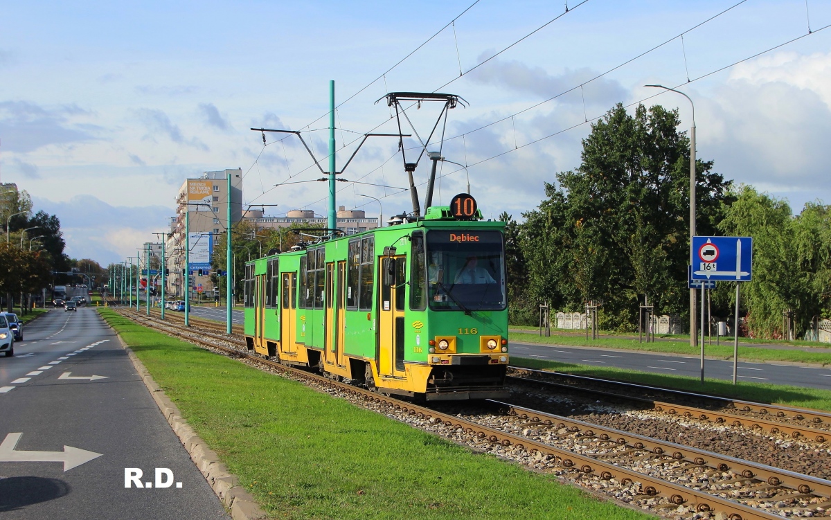 Познань, Konstal 105Na № 116