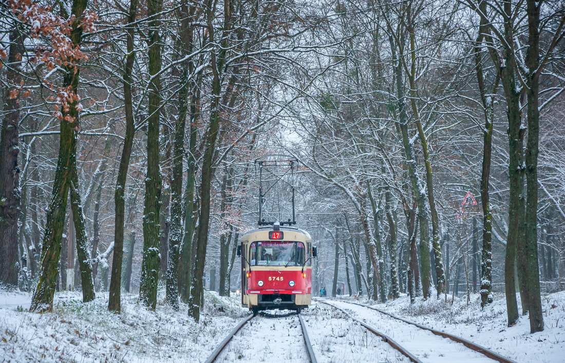 Киев, Tatra T3SU № 5745 Киев, Tatra T3SU № 5745