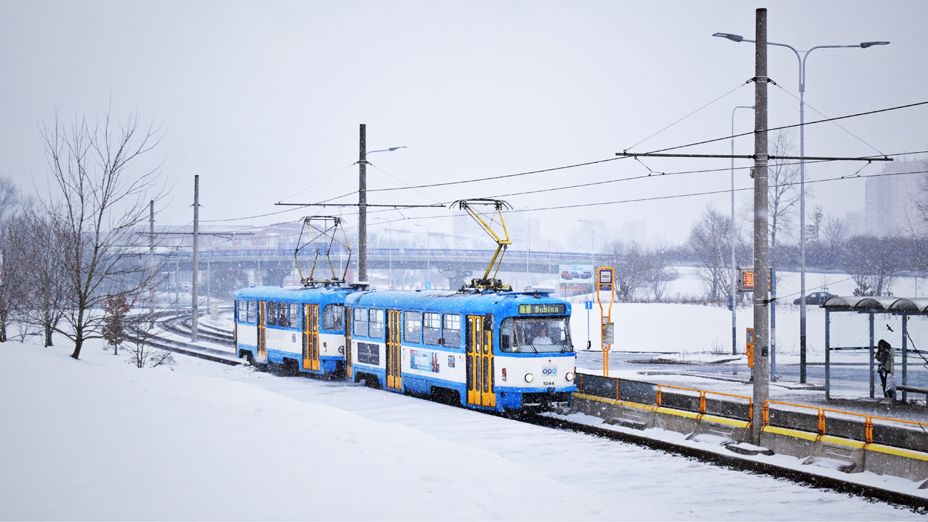 Острава, Tatra T3G № 1044; Острава, Tatra T3G № 1040