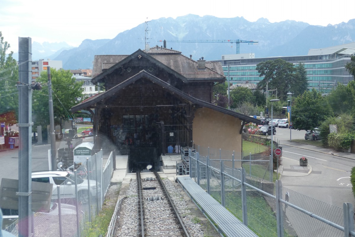 Вёве — Монтрё — Блоне — Фуникулёр Vevey–Chardonne — Mont Pèlerin