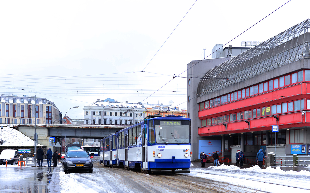 Рига, Tatra T3MR (T6B5-R) № 35130