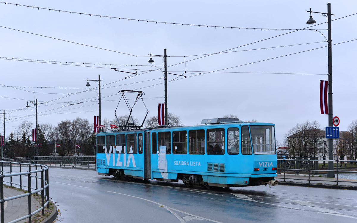 Лиепая, Tatra KT4D № 237