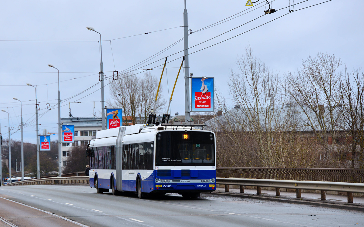 Riga, Škoda 27Tr Solaris III Nr. 27581
