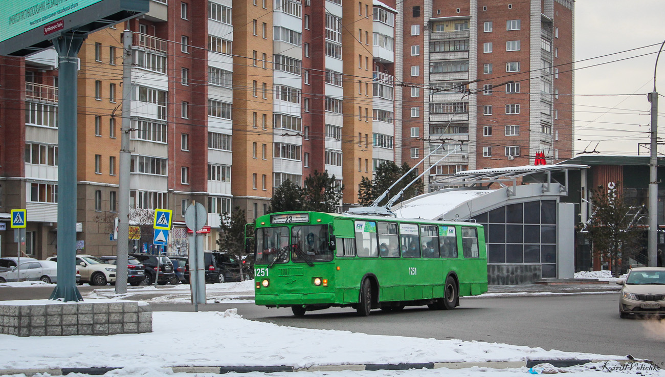 Новосибирск, ЗиУ-682Г [Г00] № 1251