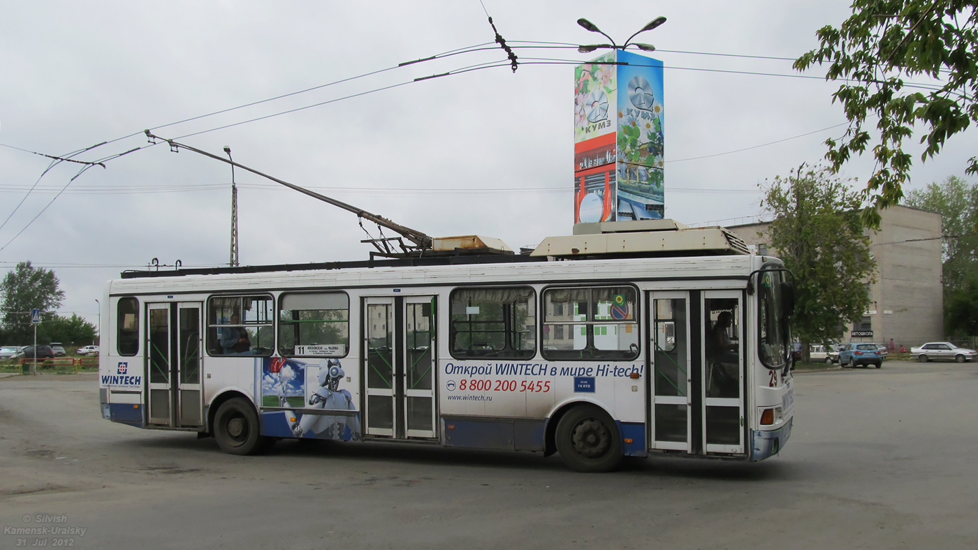 Kamensk-Uralsky, LiAZ-5280 (VZTM) Br. 29