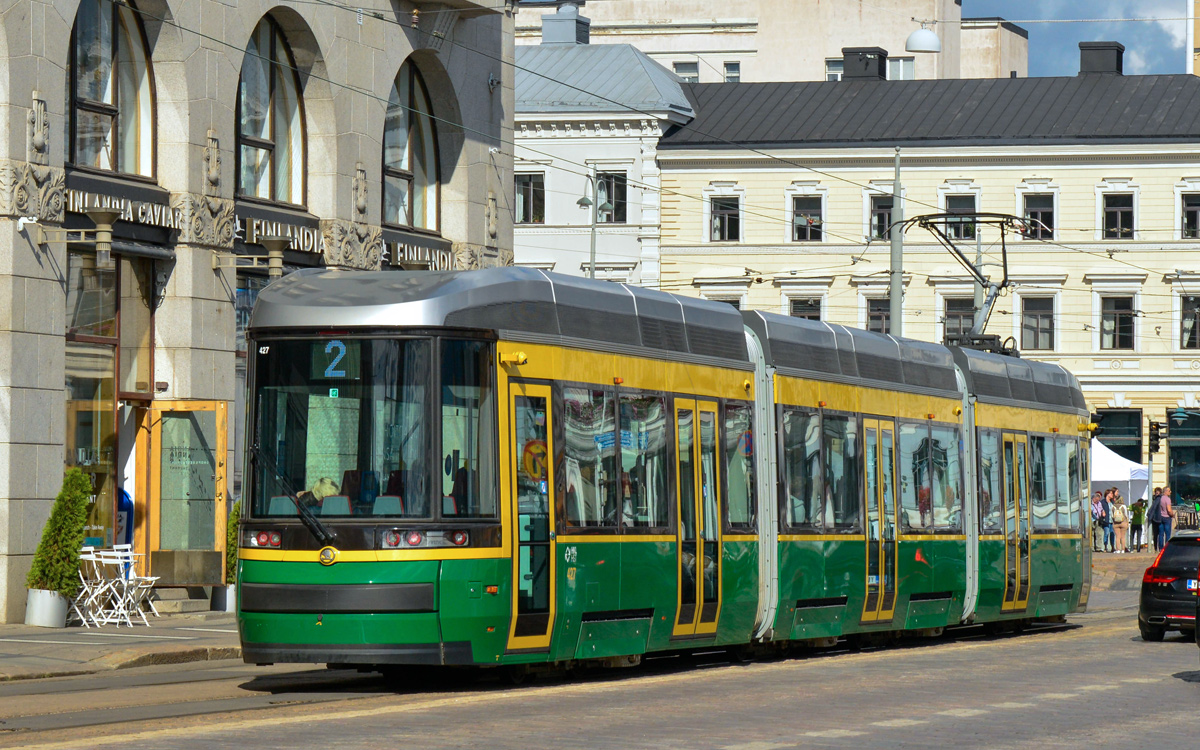 Хельсинки — Эспоо, Škoda ForCity Smart Artic MLNRV3 № 427