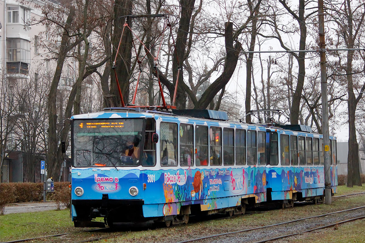 Dnipro, Tatra-Yug T6B5 № 3001
