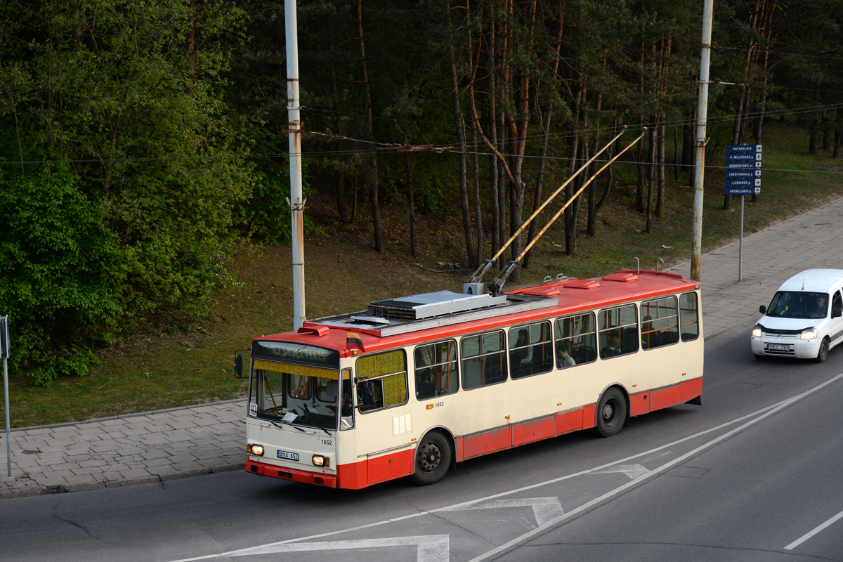 Vilnius, Škoda 14Tr17/6M nr. 1652