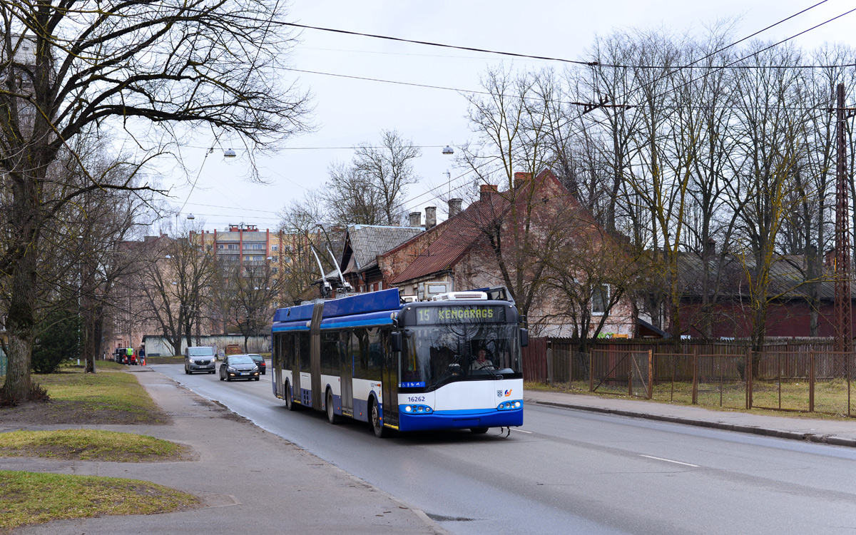 Рига, Solaris Trollino II 18 Ganz № 16262