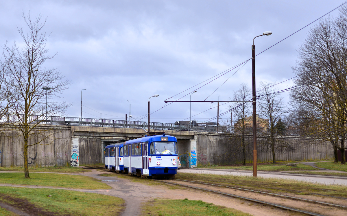 Рига, Tatra T3A № 30405