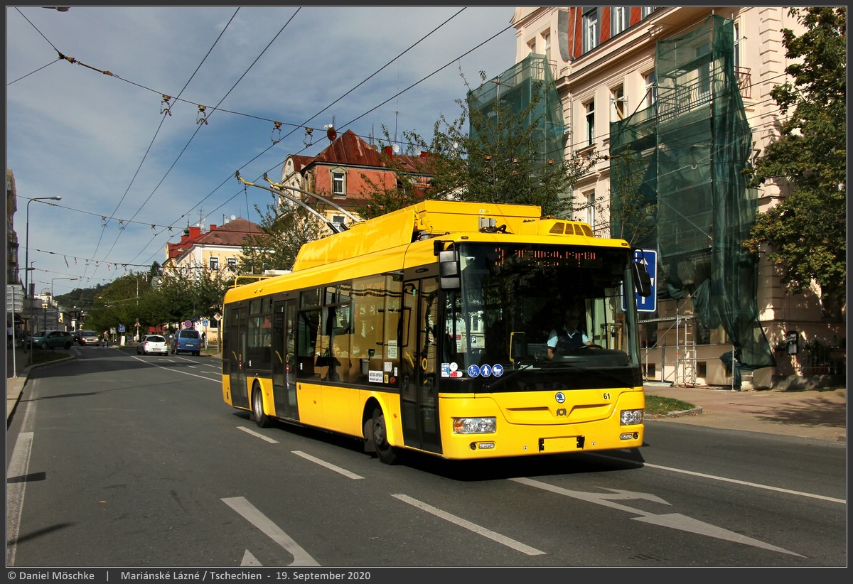 Mariánské Lázně, Škoda 30Tr SOR č. 61