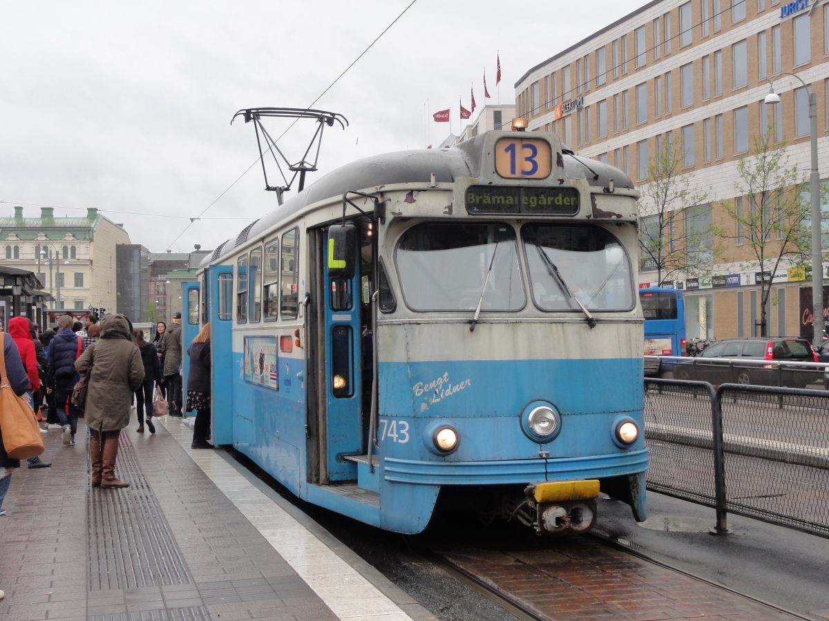Гётеборг, ASEA/ASJL M28 № 743