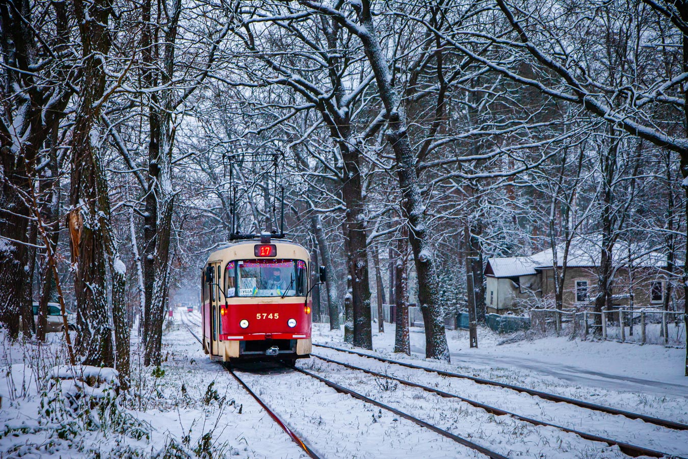 Киев, Tatra T3SU № 5745 Киев, Tatra T3SU № 5745