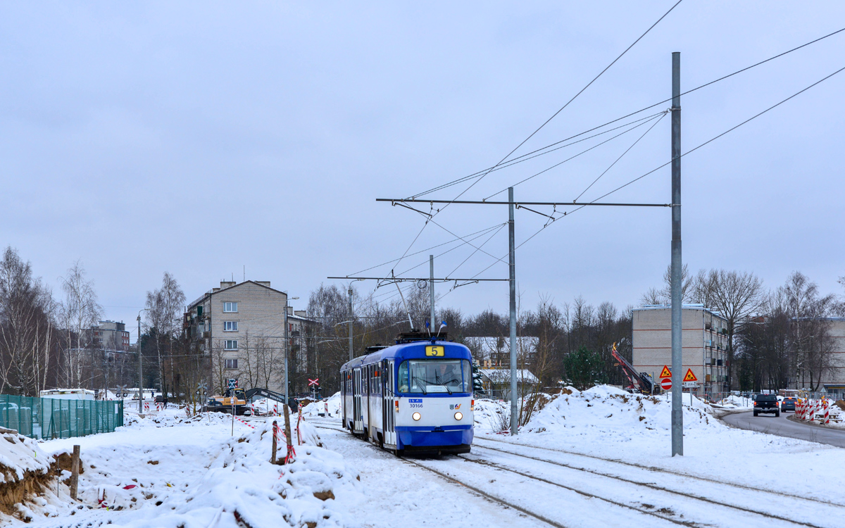 Рига, Tatra T3A № 30166