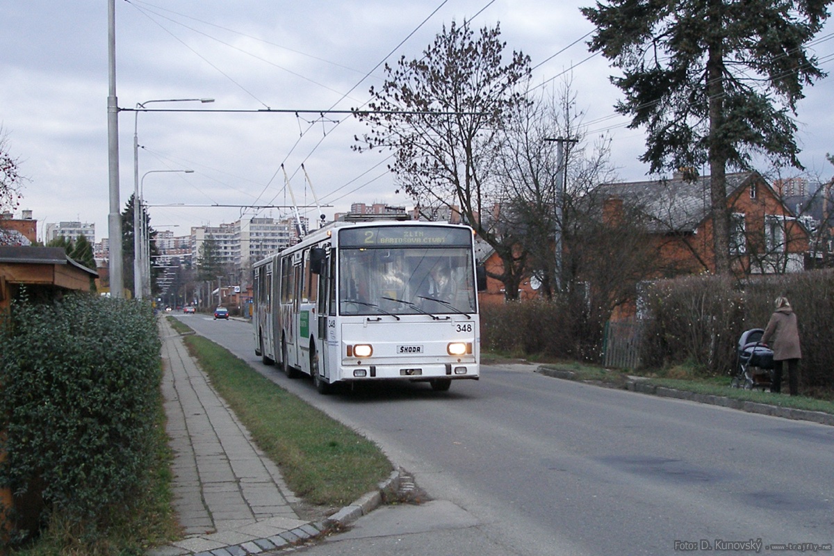 Злин, Škoda 15Tr13/6M № 348