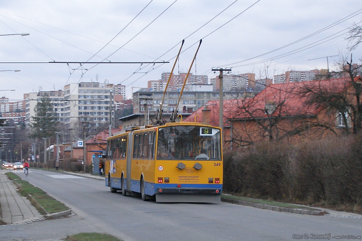 Злин, Škoda 15Tr13/6M № 349