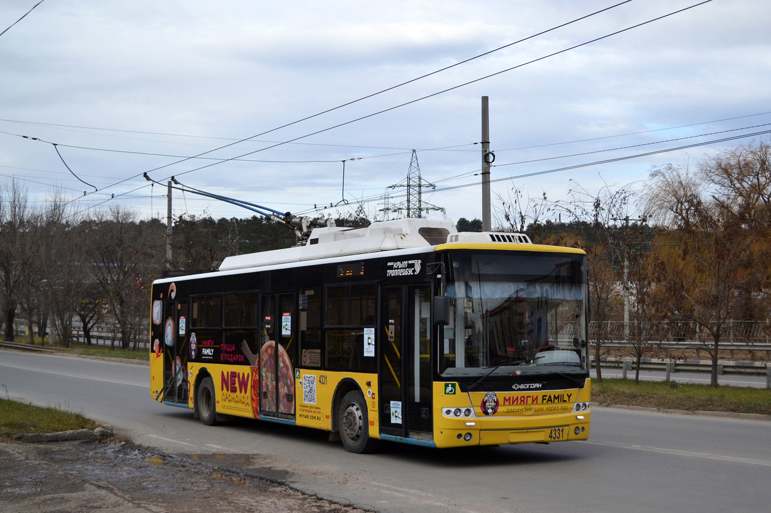 Krymski trolejbus, Bogdan T70110 Nr 4331