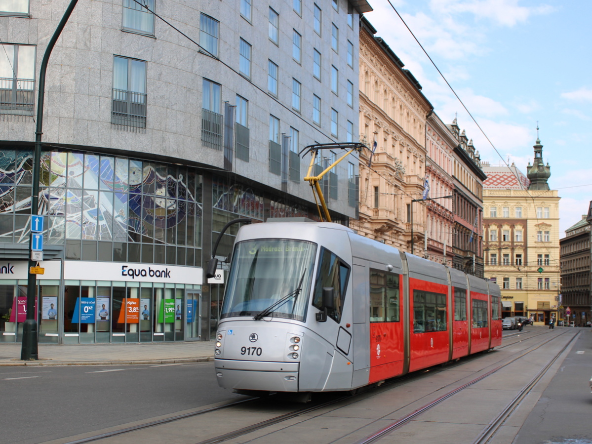 Прага, Škoda 14T Elektra № 9170