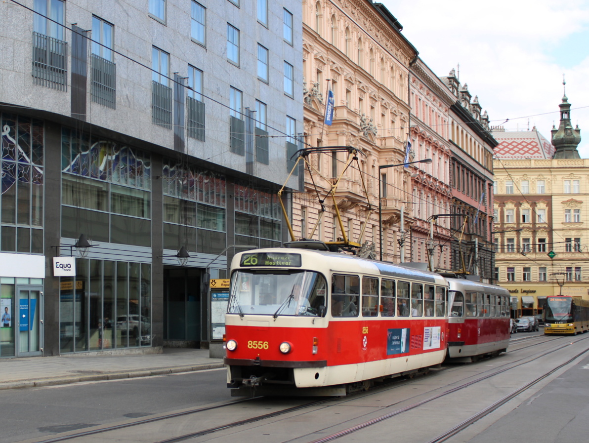 Прага, Tatra T3R.P № 8556
