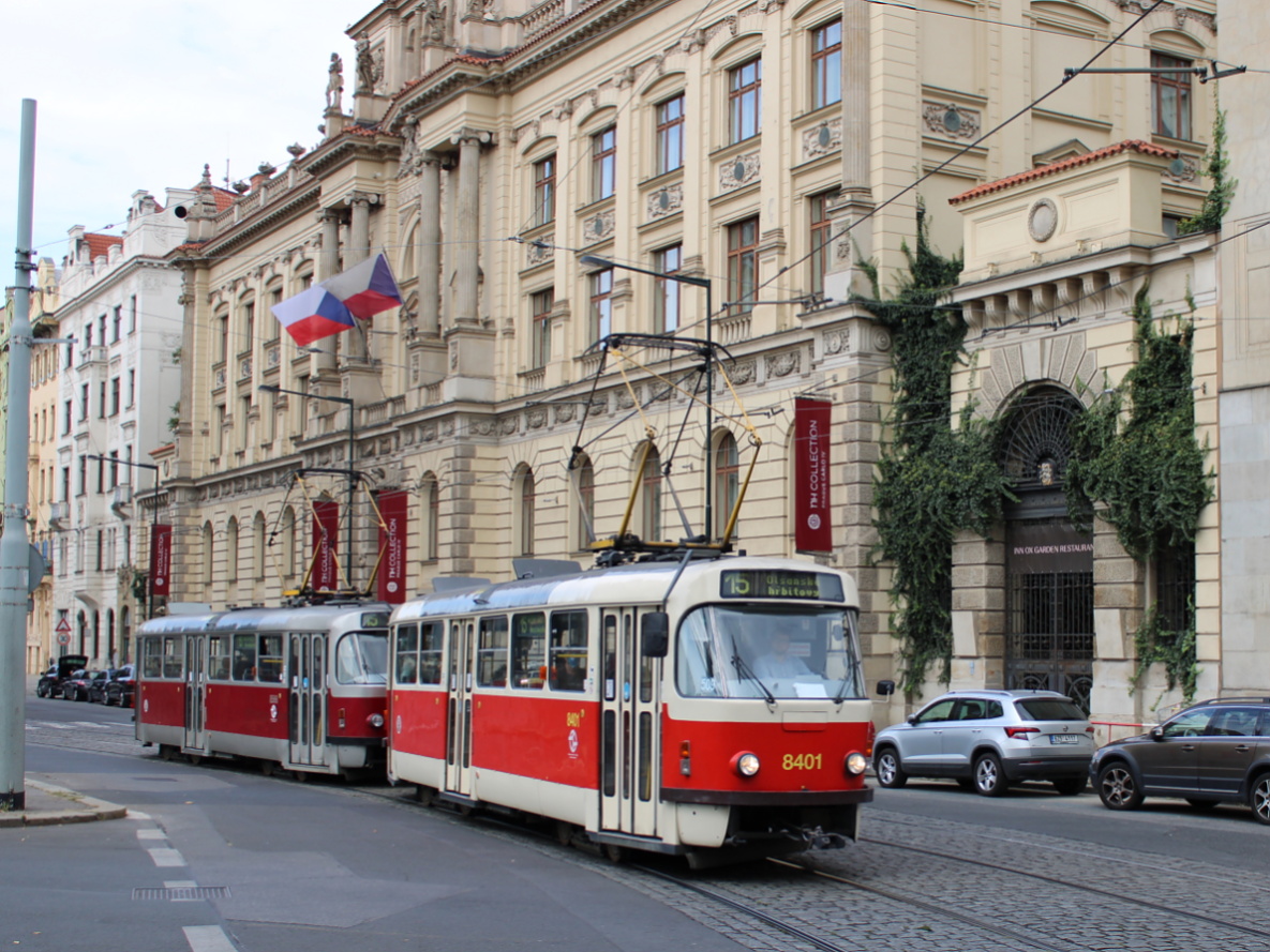 Прага, Tatra T3R.P № 8401