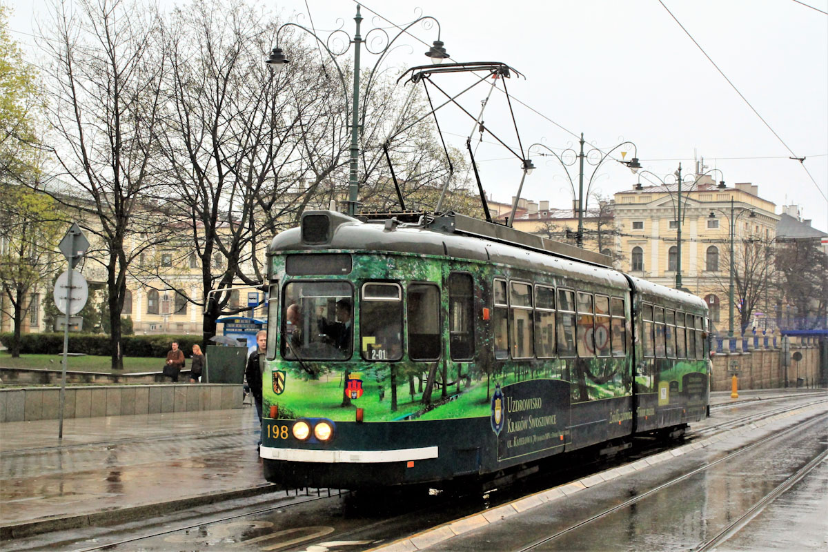 Краков, MAN GT6 № 198