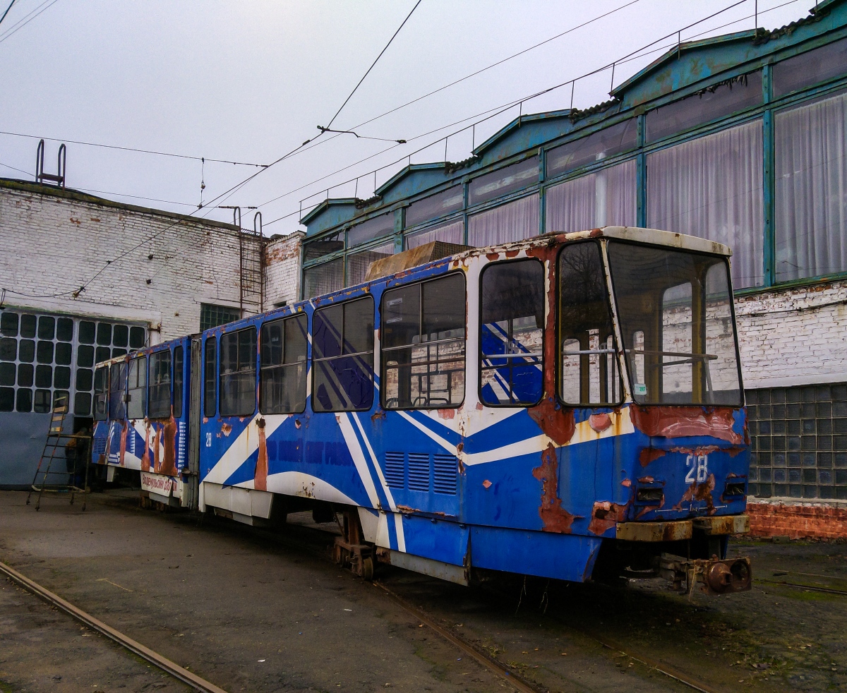 Житомир, Tatra KT4SU № 28