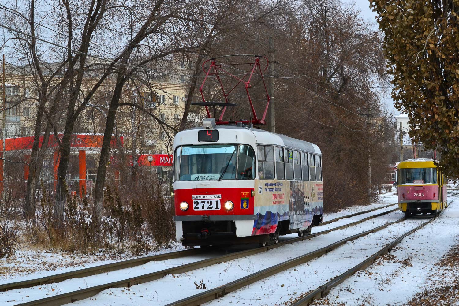 Volgograd, Tatra T3SU № 2721 Volgograd, Tatra T3SU № 2721
