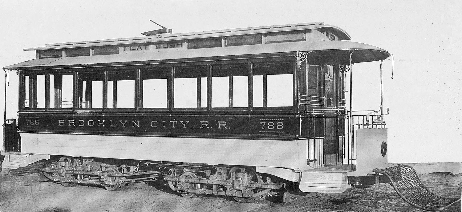 Нью-Йорк, Четырёхосный моторный Stephenson № 786 Нью-Йорк, Четырёхосный моторный Stephenson № 786