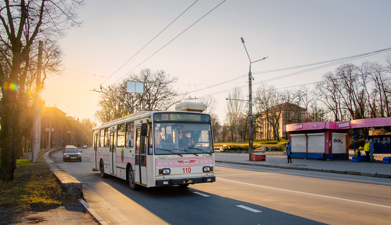 Запорожье, Škoda 14TrM № 110