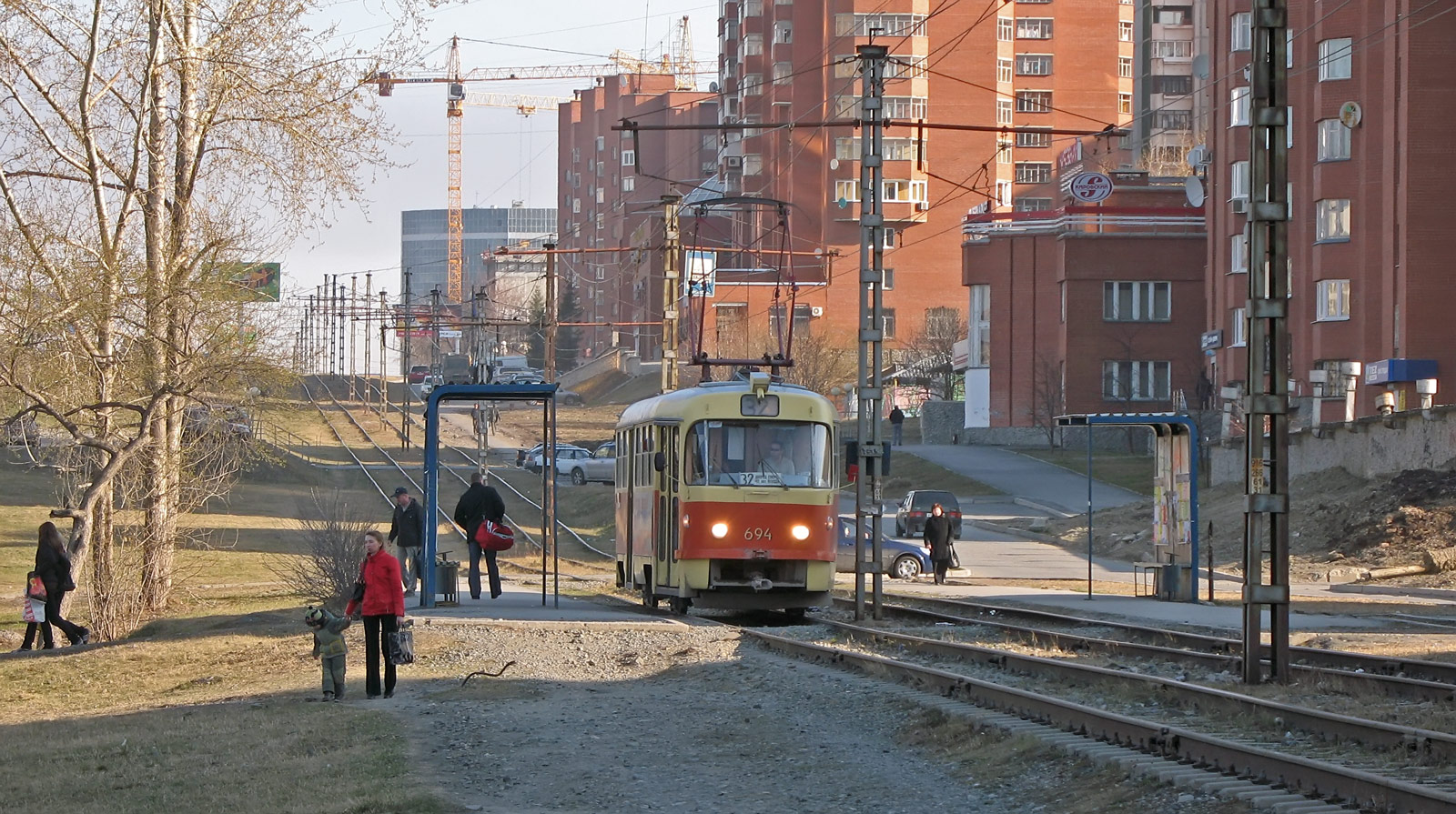 Екатеринбург, Tatra T3SU № 694; Екатеринбург — Трамвайные линии Екатеринбург, Tatra T3SU № 694; Екатеринбург — Трамвайные линии