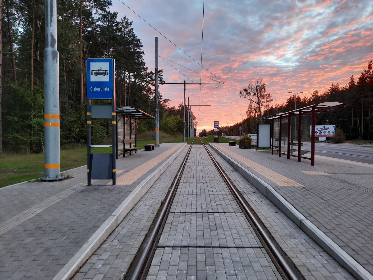 Даугавпилс — Трамвайные линии и инфраструктура