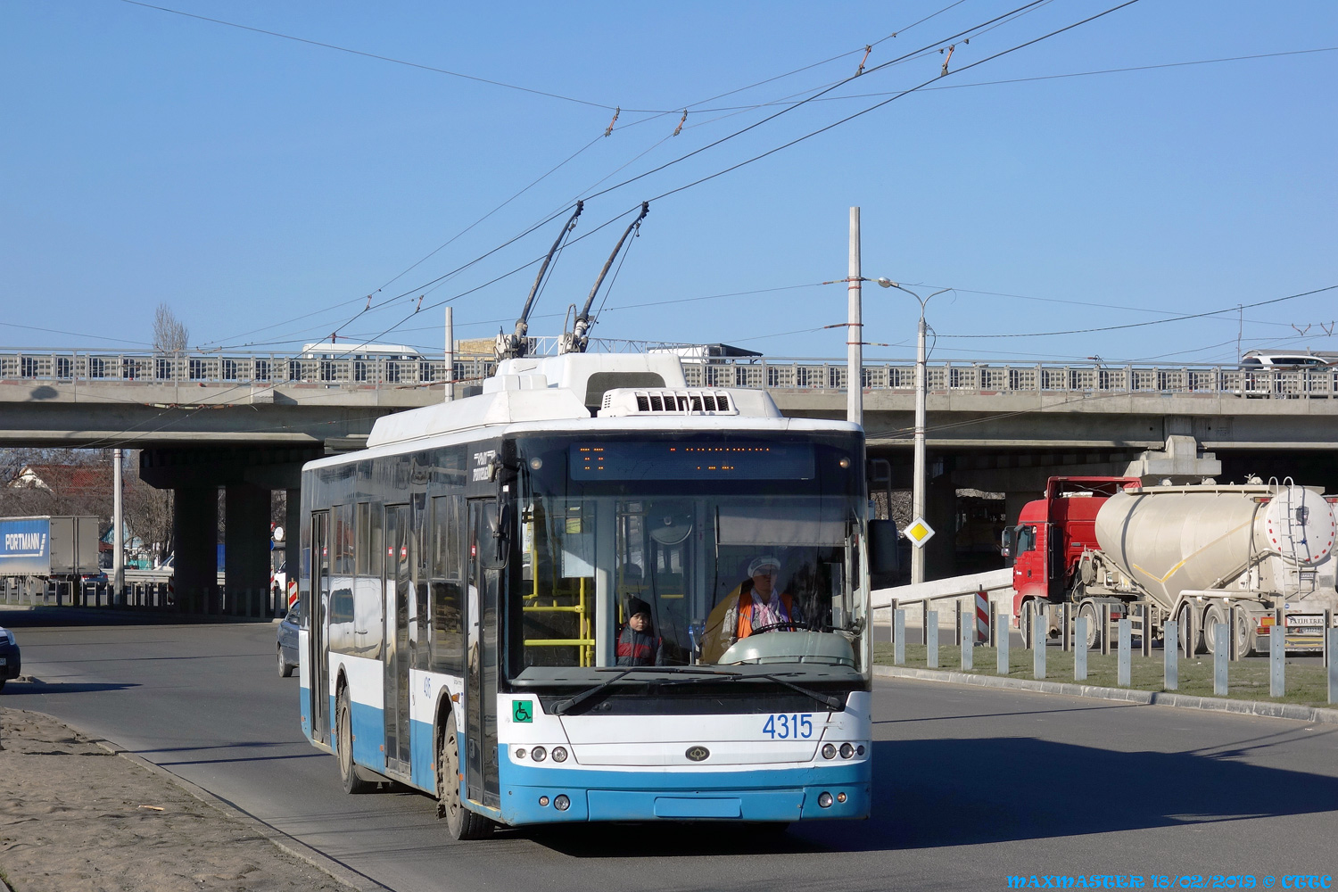 Крымскі тралейбус, Богдан Т70110 № 4315