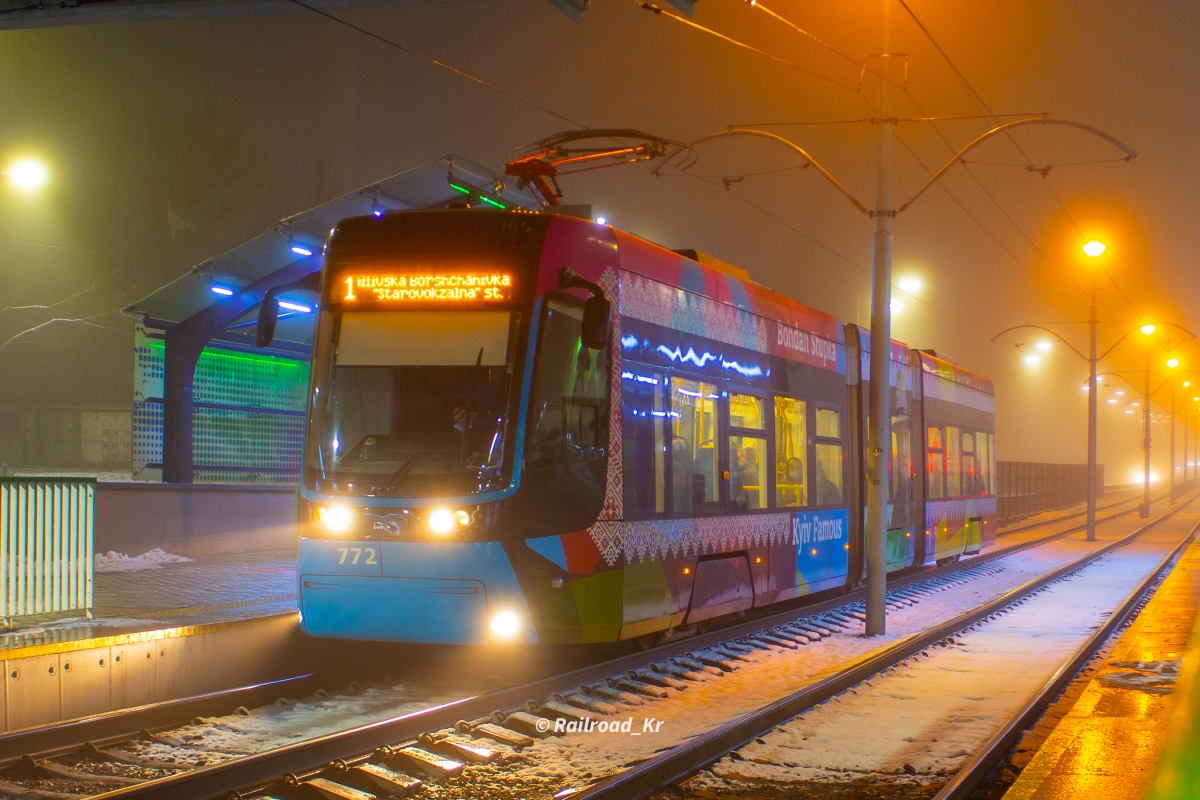 Киев, PESA 71-414К (Fokstrot) № 772