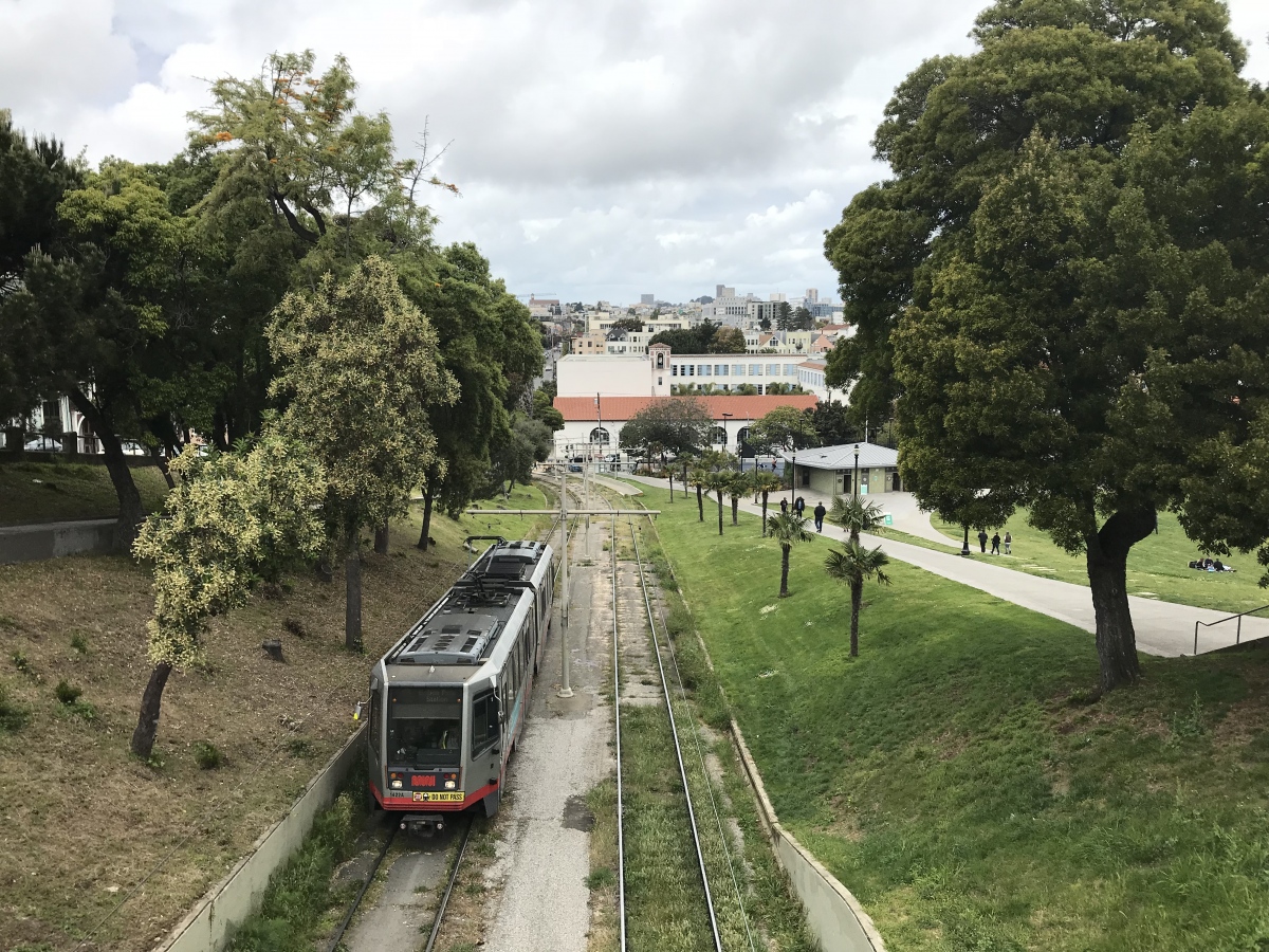 San Francisco Bay Area, Breda LRV — 1422