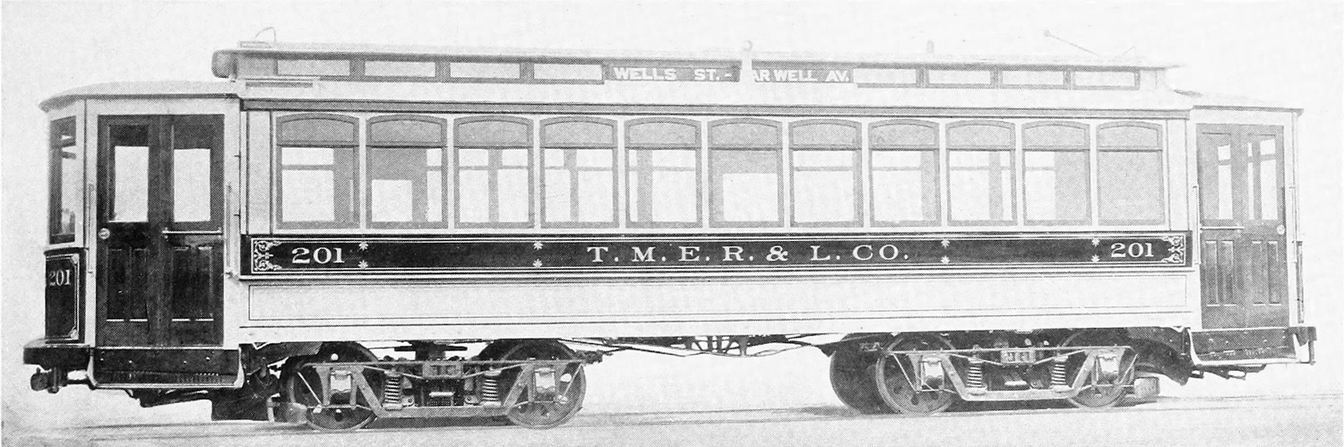 Милуоки, Четырёхосный моторный St. Louis № 201