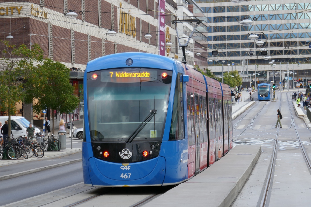 Стокгольм, CAF Urbos AXL № 467