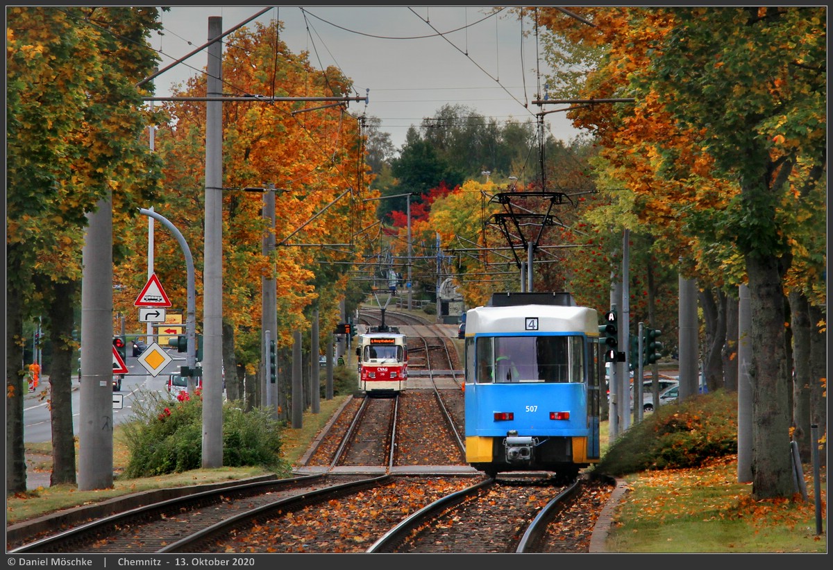 Хемниц, Tatra T3DM № 507
