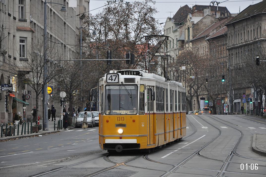 Budapesta, Ganz CSMG2 Nr. 1313 Budapesta, Ganz CSMG2 Nr. 1313