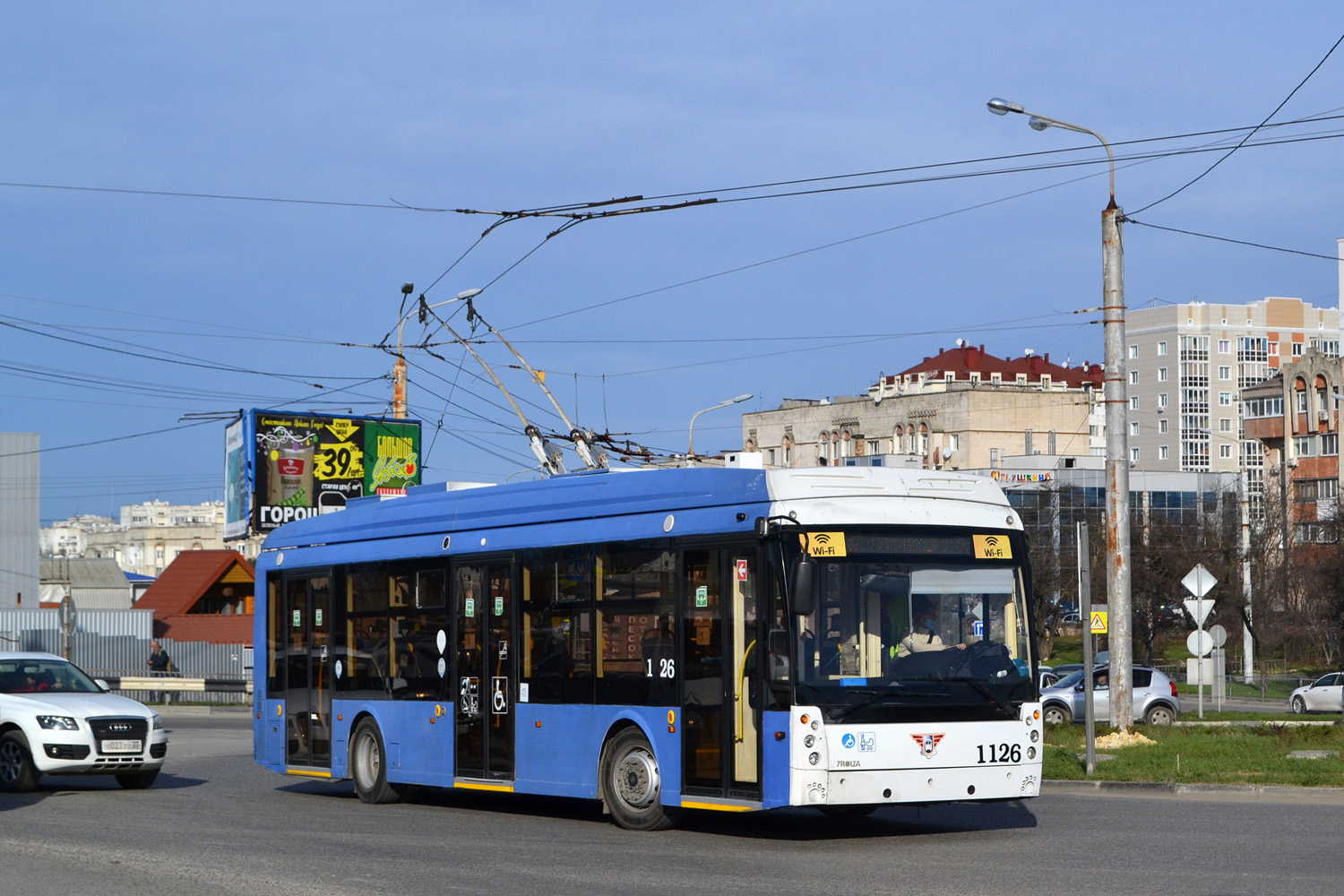 Севастополь, Тролза-5265.02 «Мегаполис» № 1126