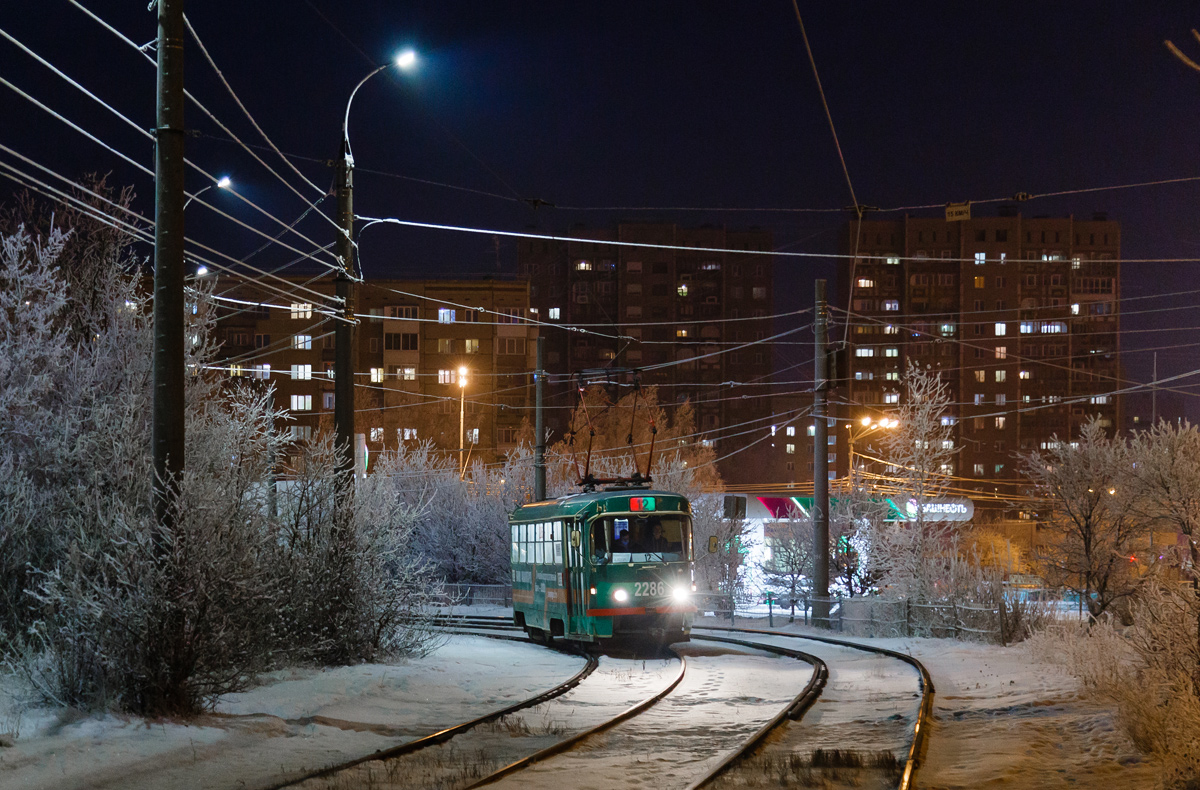 Ijevsk, Tatra T3SU (2-door) N°. 2286; Ijevsk — Electric transit lines