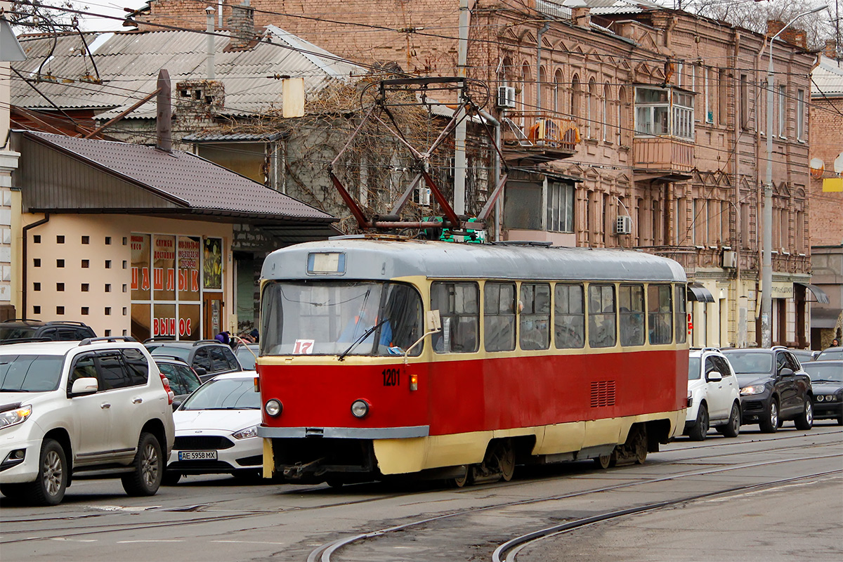 Днепр, Tatra T3SU № 1201