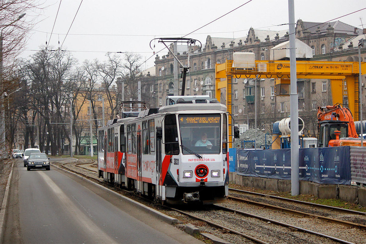 Днепр, Tatra T6A2M № 3031 Днепр, Tatra T6A2M № 3031