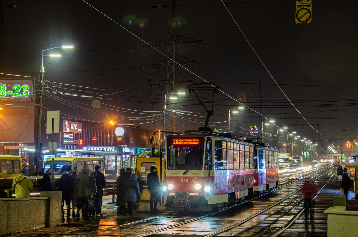 Киев, Tatra T6A5 № 315