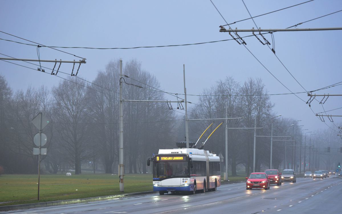 Рига, Škoda 27Tr Solaris III № 27744