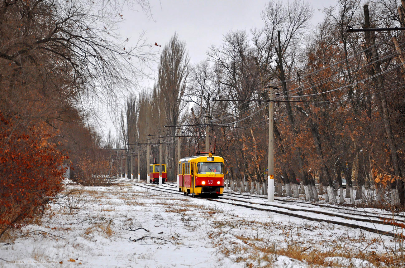 Волжский, Tatra T3SU № 93
