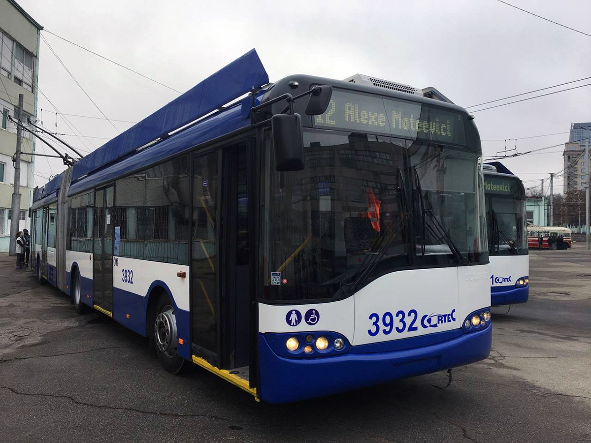 Кишинёв, Solaris Trollino II 18 Ganz № 3932