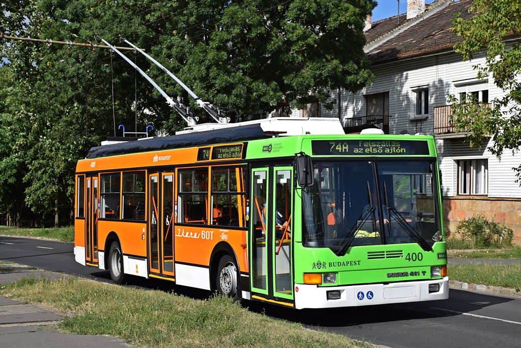Будапешт, Ikarus 411T № 400 Будапешт, Ikarus 411T № 400