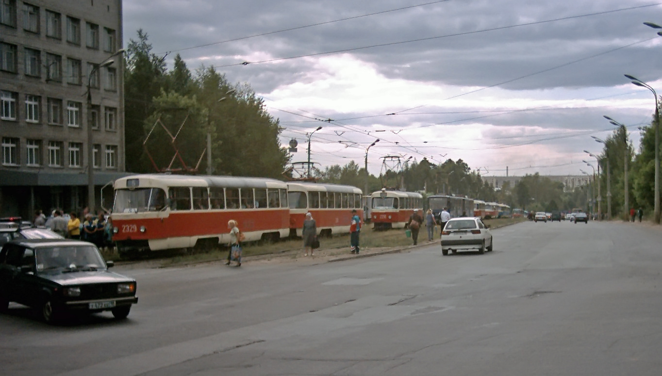 Ijevsk, Tatra T3SU Nr. 2329; Ijevsk — Electric transit lines